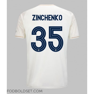Nottingham Forest Oleksandr Zinchenko #35 Udebanetrøje 2025-26 Kortærmet Nottingham Forest Oleksandr Zinchenko #35 Udebanetrøje 2025-26 Kortærmet